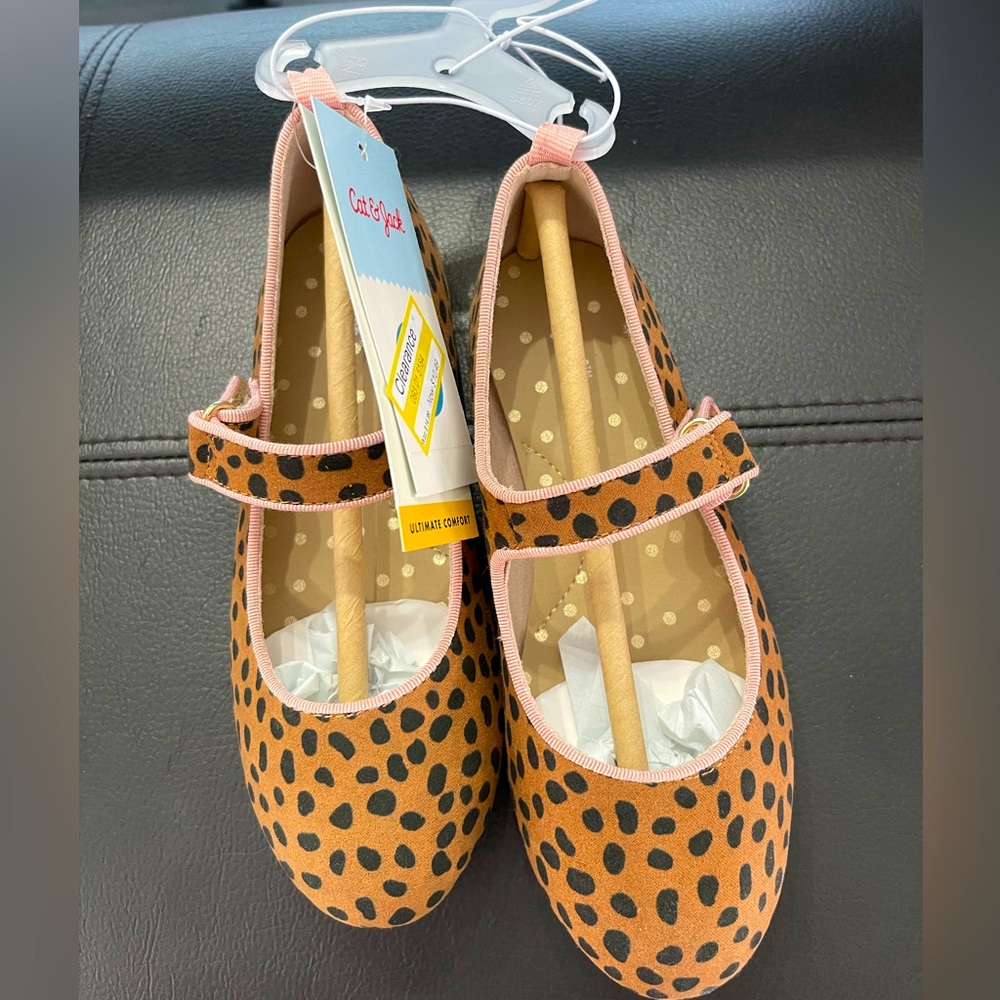 NWT leopard print dress shoes size 12
